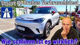 Smart #1 Brabus Verbrauchstest: Wie schlimm ist es wirklich?