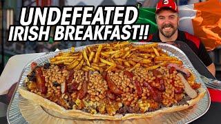 Nobody Had Eaten Half!! Pip's Undefeated Irish Breakfast Roll Sandwich Challenge in Dublin!!