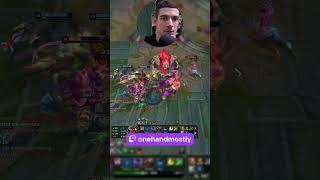 Triple Kill Mundo Using Voice Commands. #gaming #leagueoflegends #shorts