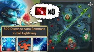 The Next LVL Drawing on Minimap [Ball Lightning + X Marks the Spot] Dota 2 Ability Draft