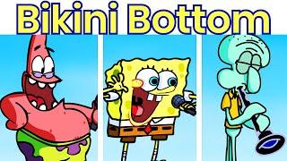 Bikini Bottom Funkin: VS Patrick Spongebob Squidward FULL WEEK [FNF Mod/HARD] - Friday Night Funkin'