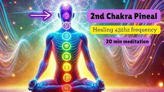 Third Eye Charka | Healing 432hz frequency | Quantum Music | Meditation