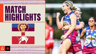 Brisbane v Sydney Highlights | Week 9, 2024 | AFLW