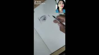 Ballpoint Pen Portrait Tiktok 61 Merry Christmas Everyone ️ | Guhit Problem