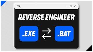 Reverse Engineer a Compiled Batch File | From *.Exe to *.Bat | www.thebateam.org