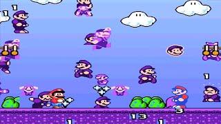 Super Mario Bros: 16 bits Mario vs 8 bits Mario