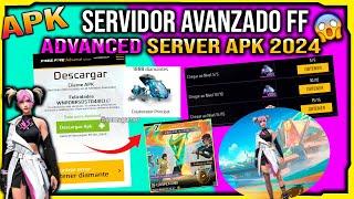 NUEVO SERVIDOR AVANZADO FREE FIRE 2024 DESCARGAR APK COMO ENTRAR REGISTRO DESCARGA CODIGO ACTIVACION