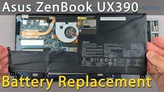 Asus ZenBook UX390U Battery Replacement