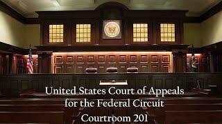 U.S. Court of Appeals for the Federal Circuit Live Stream Courtroom 201