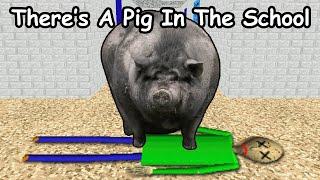 MASSIVE PIG ENTERS THE SCHOOL & KILLS BALDI (and everyone else, I think)