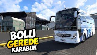 Bolu - Gerede - Karabük | 2K24 Yeni Türkiye Haritası | Mercedes Benz Travego 15 SHD | ETS 2