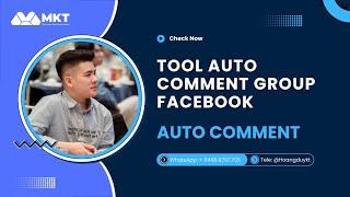 Tool Auto Comment Group Facebook | Hoang Duy Tool