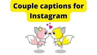 Couple captions for Instagram (Instagram captions for couples)