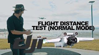 DJI Mini 3 Pro Flight Range Distance Test in NORMAL Mode.