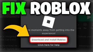 How To Fix ROBLOX NOT LAUNCHING In 2024! (EASY)