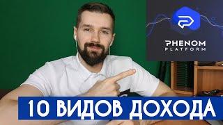 PHENOM PLATFORM И SINTEX: 10 ВИДОВ ДОХОДА. ПОЧЕМУ ВЫГОДНО ИМЕТЬ ЛИЦЕНЗИЮ. ЗАЧЕМ СИНТЕКС? PNT МОНЕТЫ