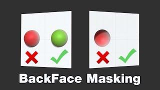 How To Use Backface Masking In ZBrush