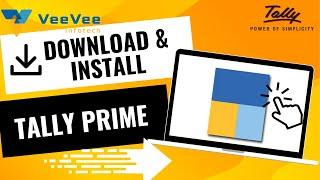 How to Download & Install Tally Prime? | Tamil | VeeVee Infotech