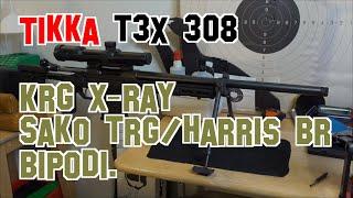 TIKKA T3X 308 KRG X-RAY SAKO TRG/HARRIS BR BIPODI.