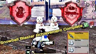 How to Complete Snowball Blaster Conqueror Achievement || Easy Way To Complete || #bgminewupdate