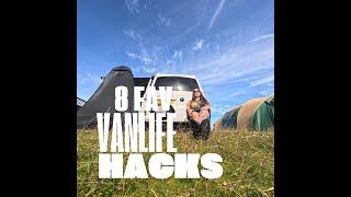 My favourite vanlife hacks for solo adventuring in my VW Campervan