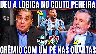 PÓS JOGO! MÍDIA RASGOU ELOGIOS A ATUAÇÃO DO GRÊMIO! GRÊMIO COM UM PÉ NAS QUARTAS! NOTICIAS DO GREMIO