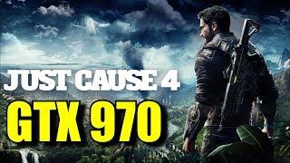 Just Cause 4 GTX 970 OC | 1080p | FRAME-RATE TEST