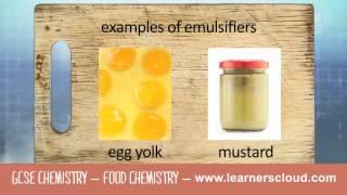 Food Chemistry: GCSE Chemistry