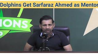 Sarfaraz Ahmed Mentor and Player Of The Dolphin For Champion Cup 2024