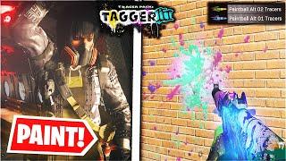 NEW TRACER PACK TAGGER 3 RAINBOW PAINTBALL TRACERS  AK74u "Purple Tint" on COLD WAR WARZONE KRIG 6