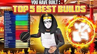 TOP 5 BEST BUILDS ON NBA 2K24 NEXT GEN + CURRENT GEN! THE MOST OVERPOWERED BUILDS ON NBA 2K24!