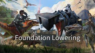 How To Lower Foundations in ARK:SE