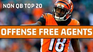 Top 20 NFL Free Agents on Offense | NFL Free Agency 2020