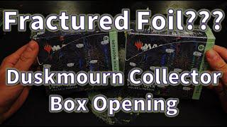 Duskmourn: House of Horror Collector Booster Box Opening - Unboxing Spoilers Fractured Foil Packs