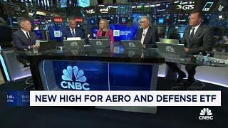 The Aero and Defense ETF ITA is hitting a new high