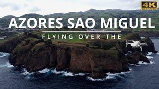 FLYING OVER THE AZORES (PORTUGAL)  Amazing Places  4K