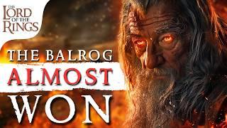 Peter Jackson REMOVED the Balrog's Most Powerful Moment