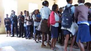 Singing in a Mozambique Classroom 5