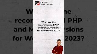 Recommended PHP and MySQL Versions in Wordpress 2023? #shorts #wordpress #viral