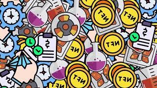 Animated Sticker Background 5 Theme Chemistry