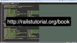 Ruby on Rails Tutorial advanced setup