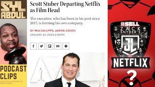 End of SnyderVerse? Netflix Head of Film, Scott Stuber OUT!