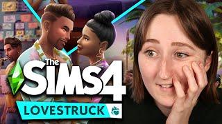 the sims is getting a ROMANCE PACK!!! (The Sims 4: Lovestruck Trailer Reaction)