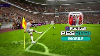 ¡ASÍ ES EL NUEVO GAMEPLAY DE PES 2021 MOBILE!GRÁFICOS ALTOS 60 FPS