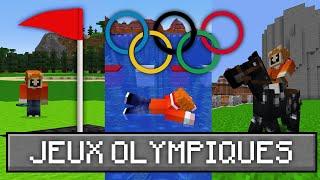 J’AI RECRÉÉ LES JEUX OLYMPIQUES SUR MINECRAFT (et j'affronte mes potes)