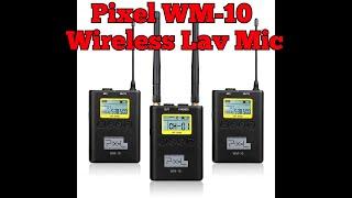 Pixel WM-10 Wireless Lavalier Lapel Microphone Review