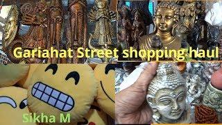 Kolkata Street Shopping | Gariahat Street Shopping Haul | Home Decor | Cheapest Market | Sikha M