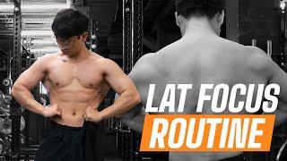 Tập cho LƯNG XÔ RỘNG hơn mỗi tuần (Tạ/Máy/Calisthenics) | Lat Focus Routine | SHINPHAMM