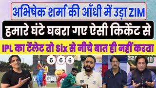 Pak Media Crying On Abhishek Sharma Batting | Pakistani Reaction On Today’s Cricket Match Latest