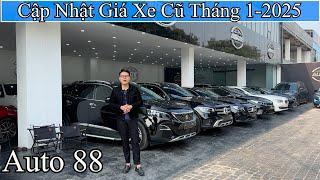 Báo Giá Xe Ôtô cũ Giá Cực Rẻ tại Auto 88 | P1 Tháng 1-2025